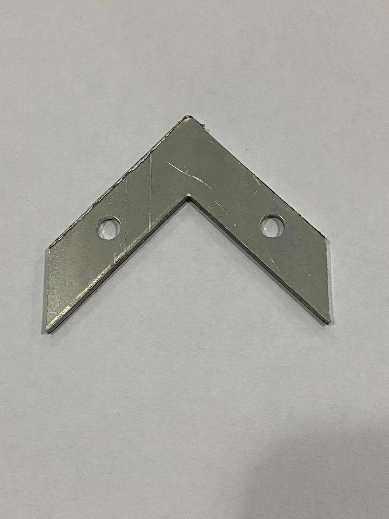 Boomerang para esquadrias de alumínio fabricado pela N7N Ferramentaria