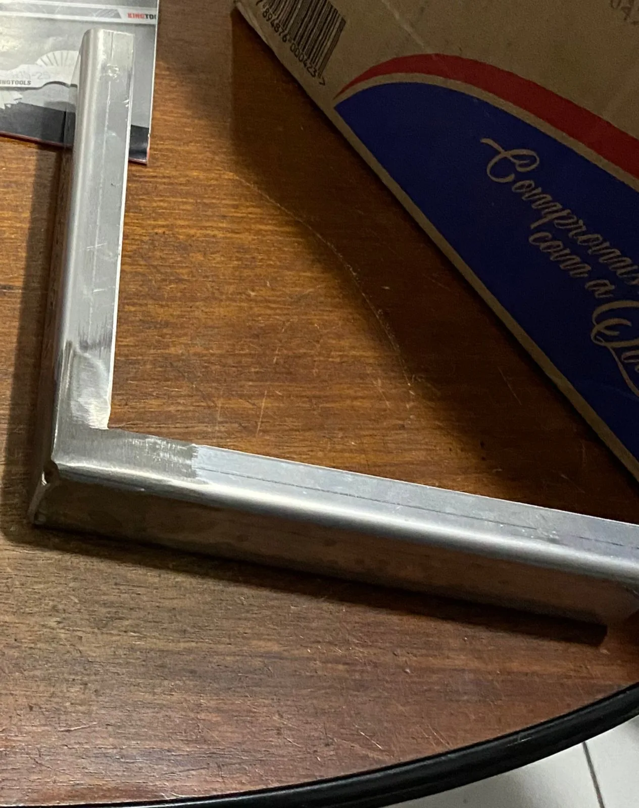 Conexão para esquadrias sob medida fabricada pela N7N Ferramentaria