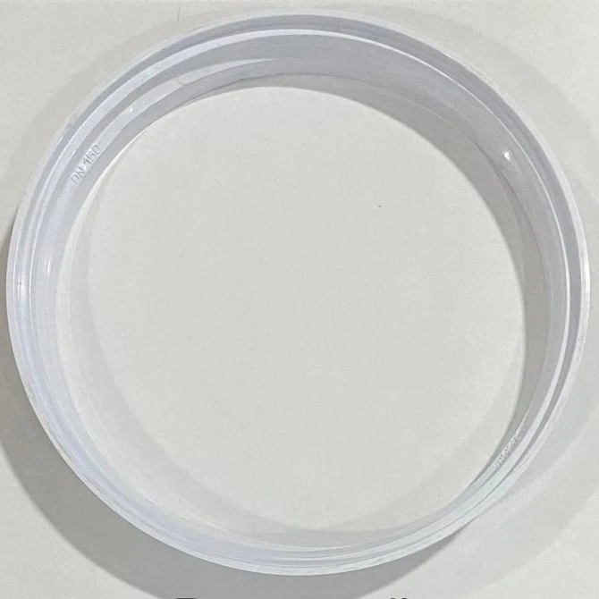 Porta-grelha branco redondo 150mm fabricado pela N7N Ferramentaria