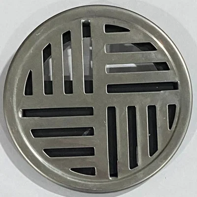 Ralo antidengue inox redondo 100mm fabricado pela N7N Ferramentaria