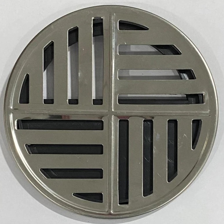 Ralo antidengue inox redondo 150mm fabricado pela N7N Ferramentaria